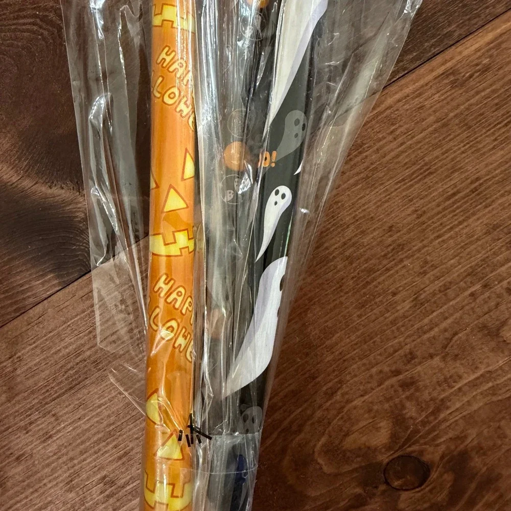 Innovative Designs Jumbo Halloween Pencils 3 Pack with Sharpeners NEW